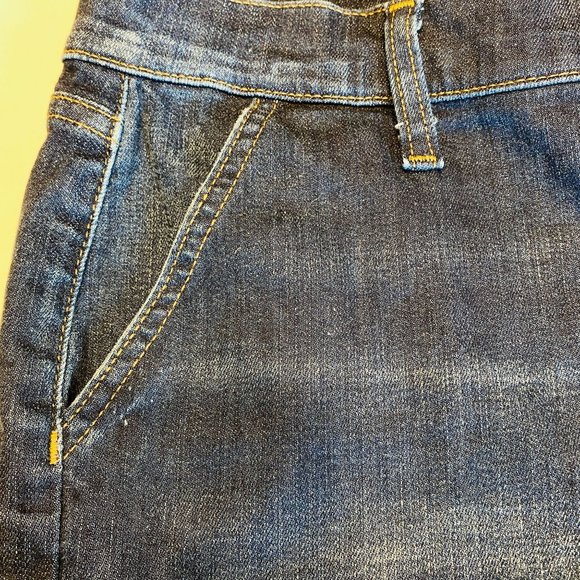 Joes Jeans Denim Shorts Women Roll Cuff Size 31 Waist - Picture 4 of 10